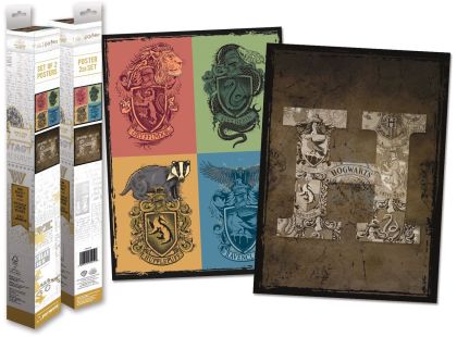 Paladone Harry Potter Set plakátů mini Tombs Scrolls 2 ks