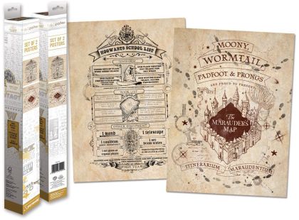 Paladone Harry Potter Set plakátů mini 2 ks
