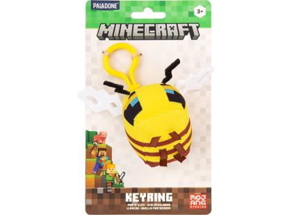 Paladone Minecraft klíčenka plyšová včela