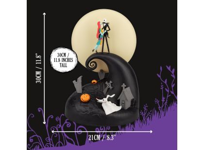 Paladone Nightmare Before Christmas, světlo panorama