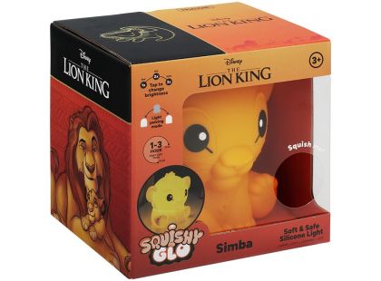Paladone Simba světlo SquishyGlo silikonové - Poškozený obal