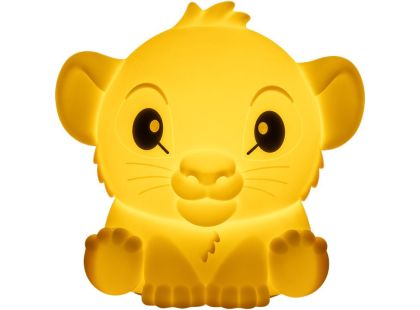 Paladone Simba světlo SquishyGlo silikonové