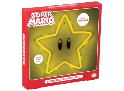 Paladone Super Mario LED světlo Super Star