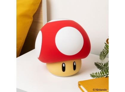 Paladone Super Mario Světlo SquishyGlo houba