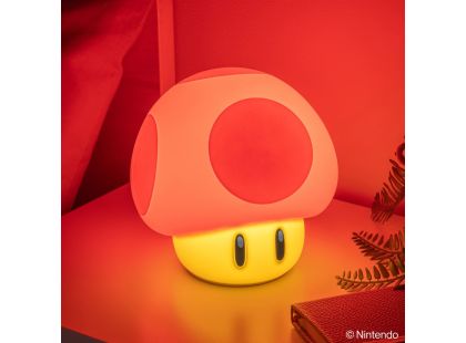 Paladone Super Mario Světlo SquishyGlo houba