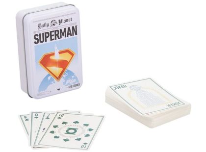 Paladone Superman Hrací karty (plechový box)
