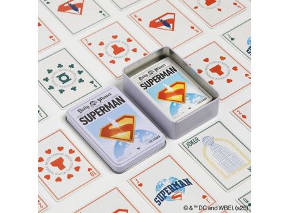 Paladone Superman Hrací karty (plechový box)