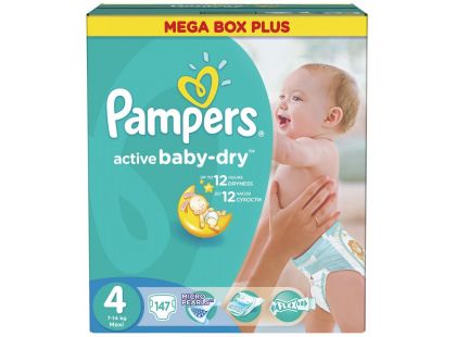 Pampers Active Baby 4 Maxi 147ks