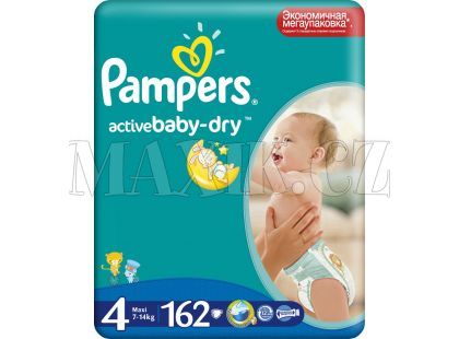 Pampers Active Baby 4 Maxi 162ks