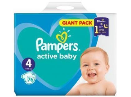 Pampers Active Baby Giant Pack 76 ks