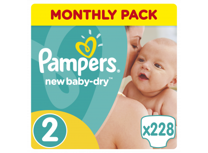 Pampers Active Baby Monthly Box S2 228 ks