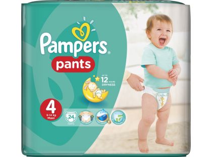 Pampers Plenkové kalhotky Carry Pack 4 Maxi 24ks Pampers Plenkové kalhotky Carry Pack 4 Maxi 24ks