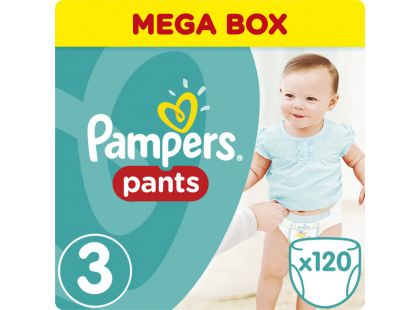 Pampers kalhotkové plenky Mega Box S3 120ks