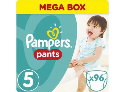 Pampers kalhotkové plenky Mega Box S5 96ks - Poškozený obal