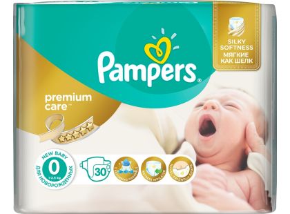 Pampers Premium Care 0 Newborn 30ks