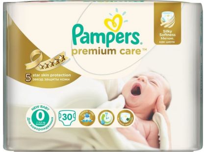 Pampers Premium Care 0 Newborn 30ks Pampers Premium Care 0 Newborn 30ks