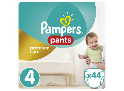 Pampers Premium kalhotkové plenky Value Pack S4 44ks