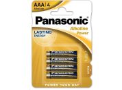 Panasonic baterie Alkaline Power AAA 4 pack
