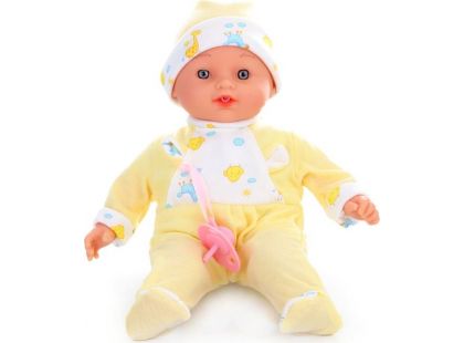 Panenka miminko brečící žluté