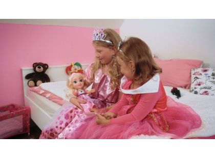 Panenka princezna Růženka plast 35cm česky mluvící - Poškozený obal