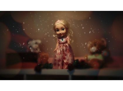 Panenka princezna Růženka plast 35cm česky mluvící - Poškozený obal