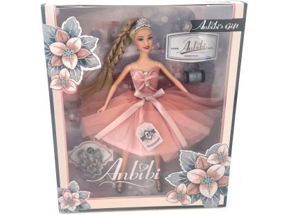 Panenka, růžové šaty 2