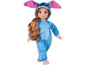 Panenka s dlouhými vlasy 45 cm v oblečení Stitch