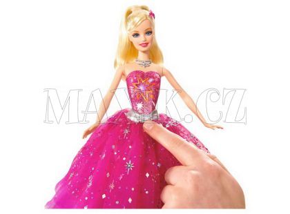 Panenka se svítícími šaty Barbie T2562