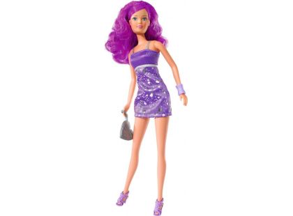 Panenka Steffi Fancy Hair fialový přeliv