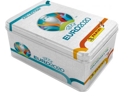 Panini EURO 2020 Adrenalyn plechová krabička hranatá