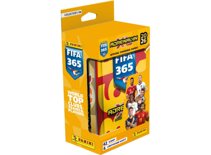 Panini FIFA 365 2025-2026 Adrenalyn plechová krabička hranatá