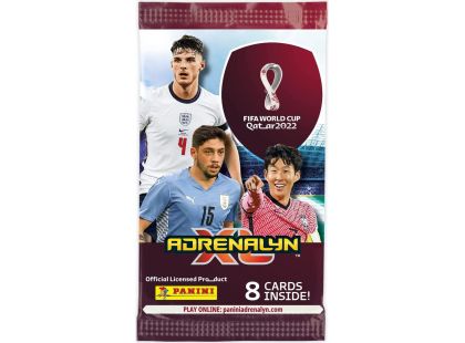 Panini FIFA World Cup 2022 Adrenalyn plechová krabička (pocket) vínová