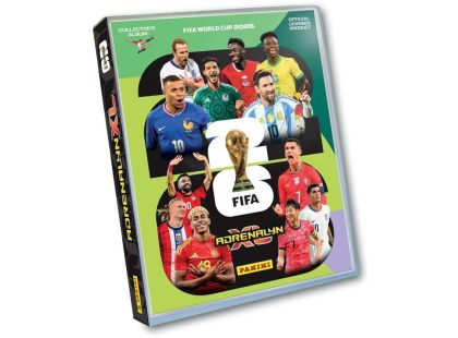 Panini FIFA WORLD CUP 2026 - ADRENALYN - binder - Poškozený obal