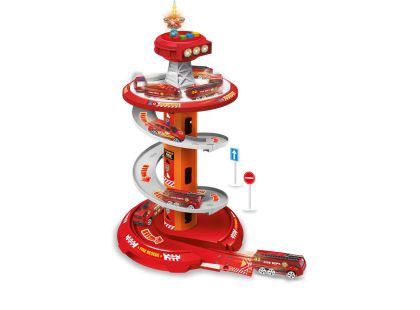 Parkovací garáž s okruhem, 26 dílná sada