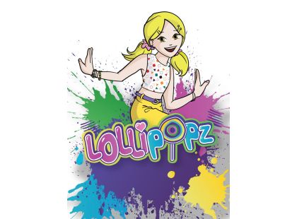 Paruka Lollipopz žlutá - Poškozený obal