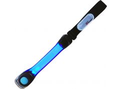 Páska na ruku s LED světlem modrý