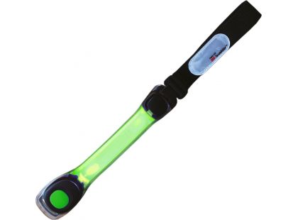 Páska na ruku s LED světlem zelený
