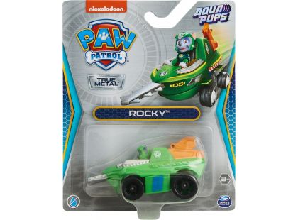 Spin Master Tlapková patrola Aqua kovová autíčka Rocky