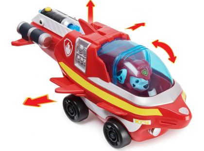 Spin Master Tlapková patrola Aqua vozidla s figurkou Marshall