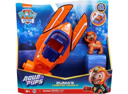 Spin Master Tlapková patrola Aqua vozidla s figurkou Zuma
