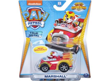 Spin Master Paw Patrol kovová autíčka super hrdinů Marshal