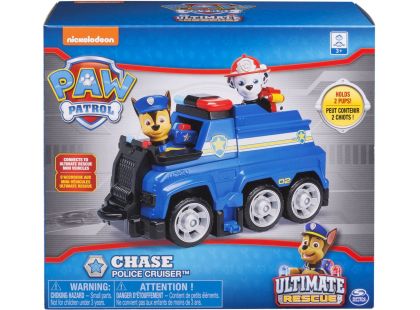 Paw Patrol Policejní vůz s Chasem Ultimate Rescue Solid