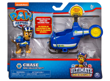 Paw Patrol Vozidlo s figurkou Ultimate Rescue Chase