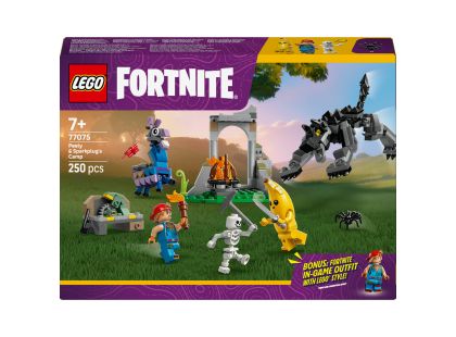 LEGO® Fortnite® 77075 Peely a Sparkplug a jejich tábořiště