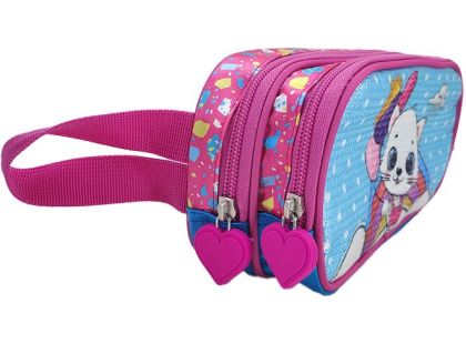 Penál Kočička a balónky 23 cm