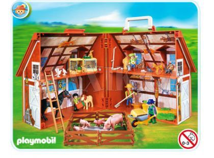 Přenosná farma Playmobil 4142