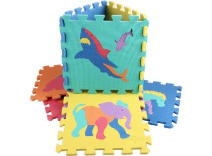 Pěnová podložka se zvířátky - 10 ks