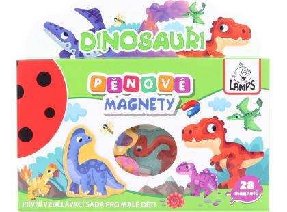 Pěnové magnety Dinosauři