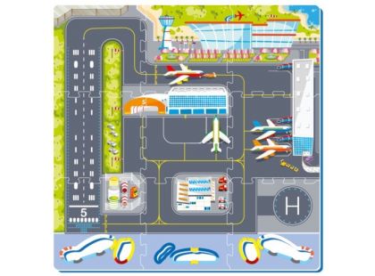 Pěnové puzzle Letiště