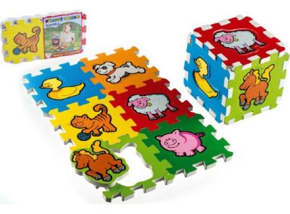 Pěnové puzzle Moje první zvířátka 6ks Pěnové puzzle Moje první zvířátka 6ks